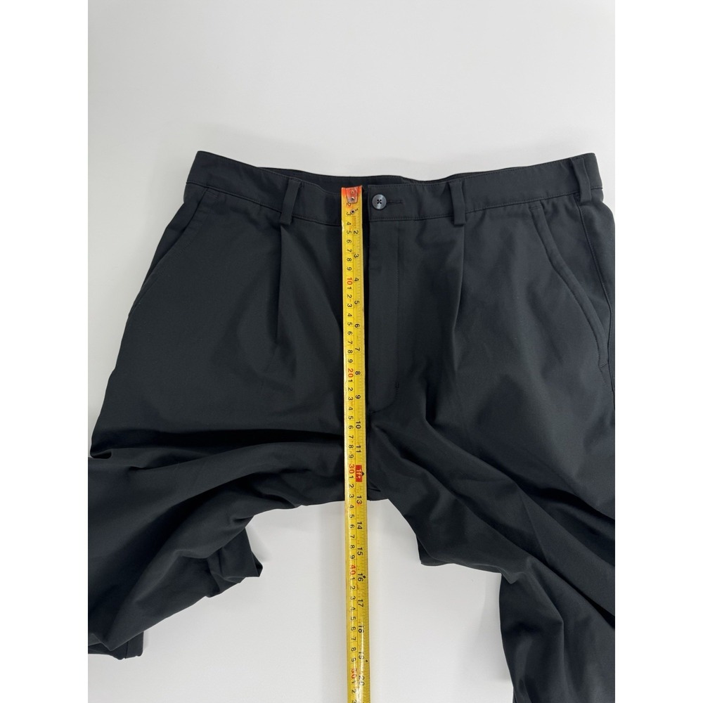 Nike Golf Pants Mens 36x32 Black Dri Fit Straight Activewear Performance Tech - Picture 11 of 12